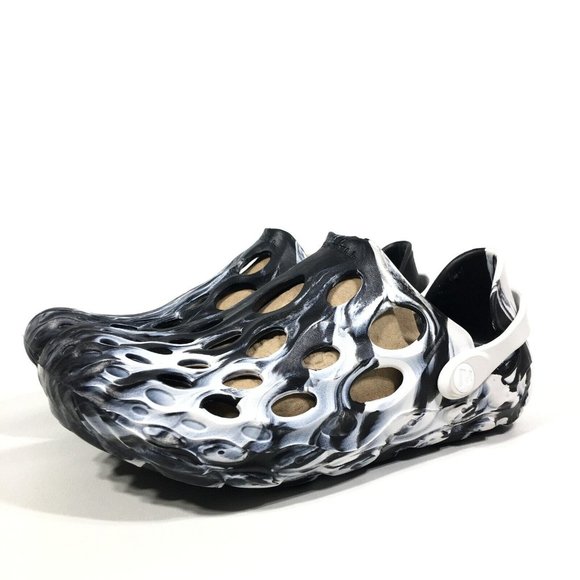 Merrell Womens Hydro Moc Shoes Black White J004340 - Picture 1 of 8